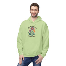 Bloom Where God Plants You Hoodie — Floral Inspirational Christian Sweatshirt