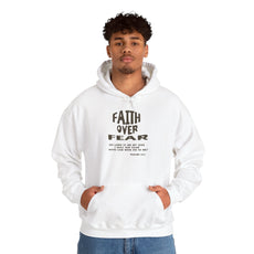 Faith Over Fear Hoodie — Christian Inspirational Pullover (Psalm 56:3)