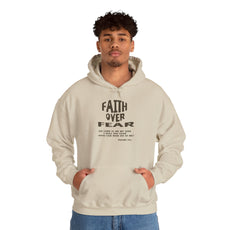 Faith Over Fear Hoodie — Christian Inspirational Pullover (Psalm 56:3)