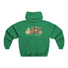 Christmas Dog Reindeer Crewneck Hoodie — Holiday Pet Lover Sweatshirt