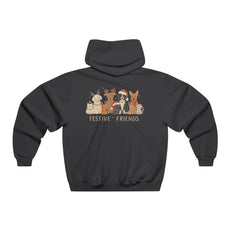 Christmas Dog Reindeer Crewneck Hoodie — Holiday Pet Lover Sweatshirt