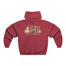 Christmas Dog Reindeer Crewneck Hoodie — Holiday Pet Lover Sweatshirt