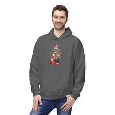 Christmas Tree of Candles Hoodie — Cozy Holiday Candlelight Sweatshirt