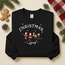 Christmas Squad Sweatsh irt, Family Christmas 2025 Sweatshi rt, Holiday Group  S weatshirt