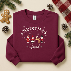 Christmas Squad Sweatsh irt, Family Christmas 2025 Sweatshi rt, Holiday Group  S weatshirt