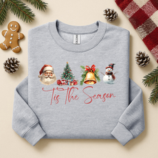 Tis the seasoning Sweatshirt | Christmas Tis The Season Sweatshirt | Sweatshirtful gift for her | Holidays christmas sweatshirt