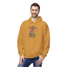 Bloom Where God Plants You Hoodie — Floral Inspirational Christian Sweatshirt