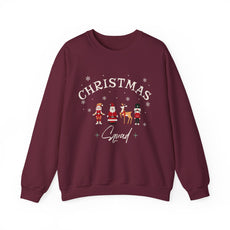 Christmas Squad Sweatsh irt, Family Christmas 2025 Sweatshi rt, Holiday Group  S weatshirt