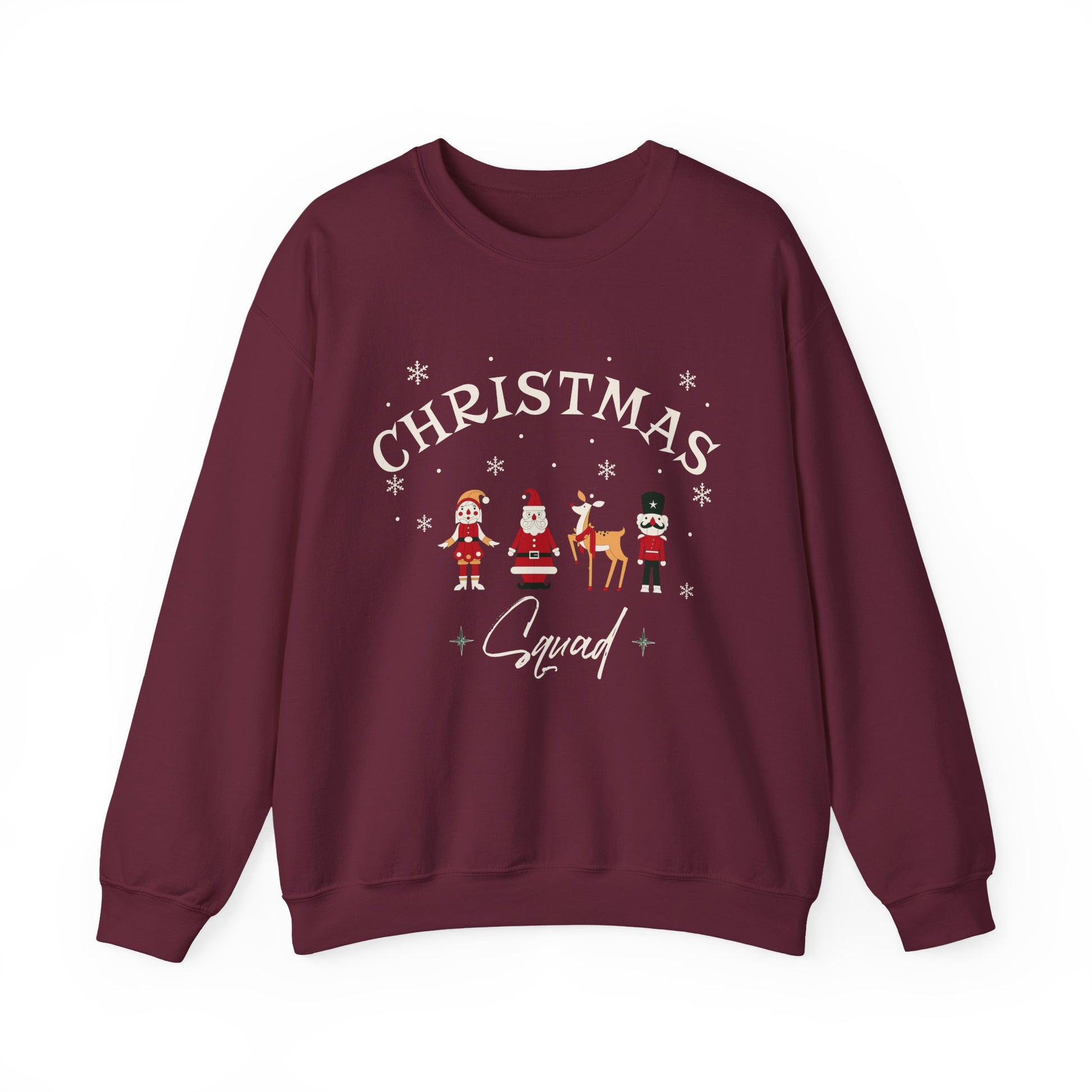 Christmas Squad Sweatsh irt, Family Christmas 2025 Sweatshi rt, Holiday Group  S weatshirt