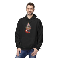 Christmas Tree of Candles Hoodie — Cozy Holiday Candlelight Sweatshirt