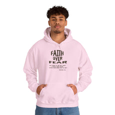 Faith Over Fear Hoodie — Christian Inspirational Pullover (Psalm 56:3)